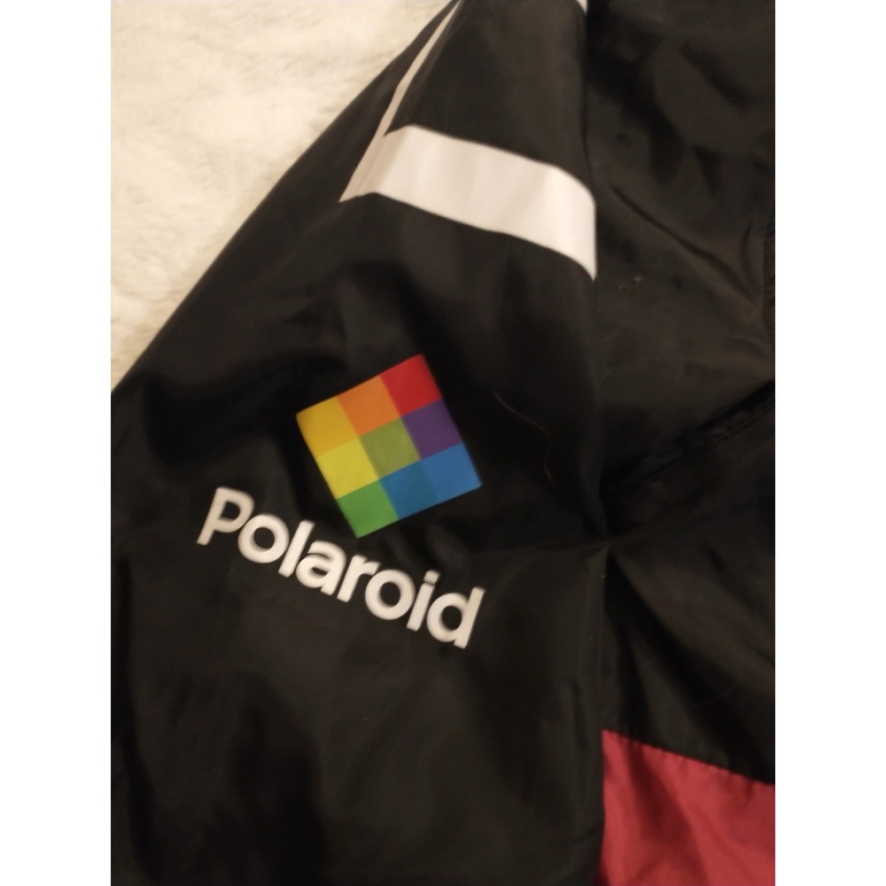 Polaroid Hooded Jacket with Multicolor Stripes - Picture 3 of 6